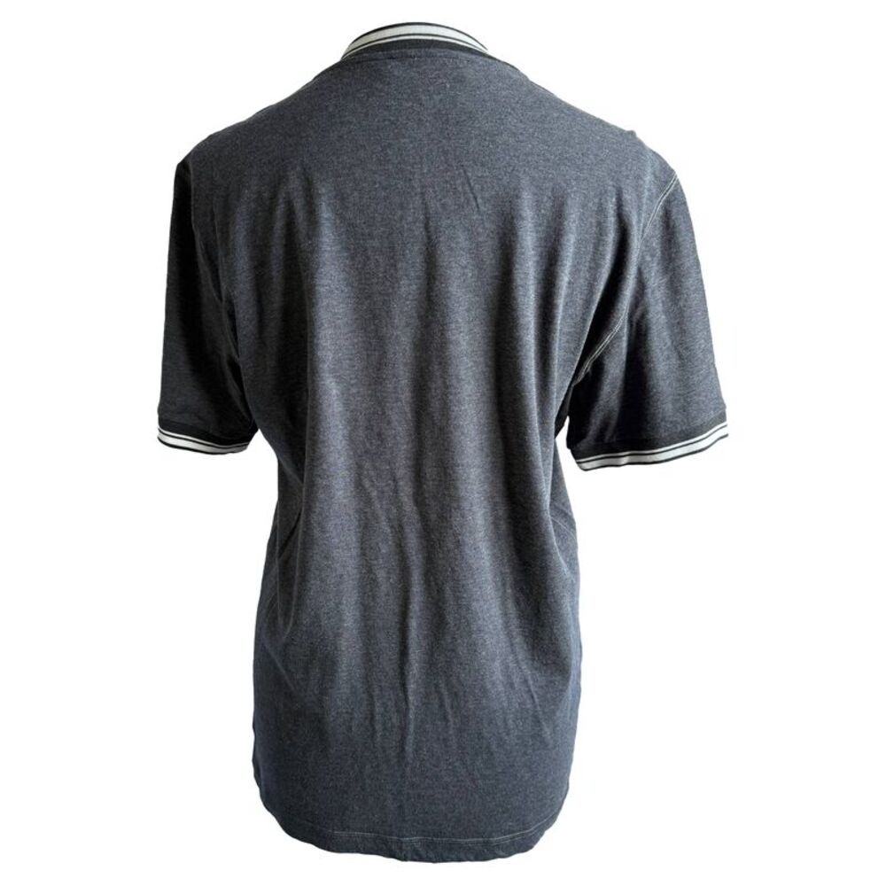 Dolce & Gabbana Logo Print T-Shirt in Grey Cotton - Picture 3 of 5
